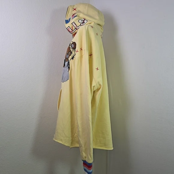 Freshjive Love Kills Hoodie 4XB Big &Tall Graphic Bears Chucky Bride Horror Rare